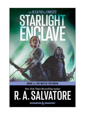 英文原版 Starlight Enclave 星光孤领 卓尔精灵之路系列 英文版 进口英语原版书籍