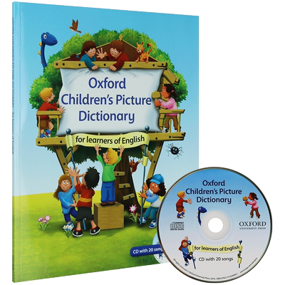 牛津儿童英语图解词典 Oxford Children's Picture Dictionary 进口儿童图解字典辞典 分类记单词词汇 看图识字教材 英文原版