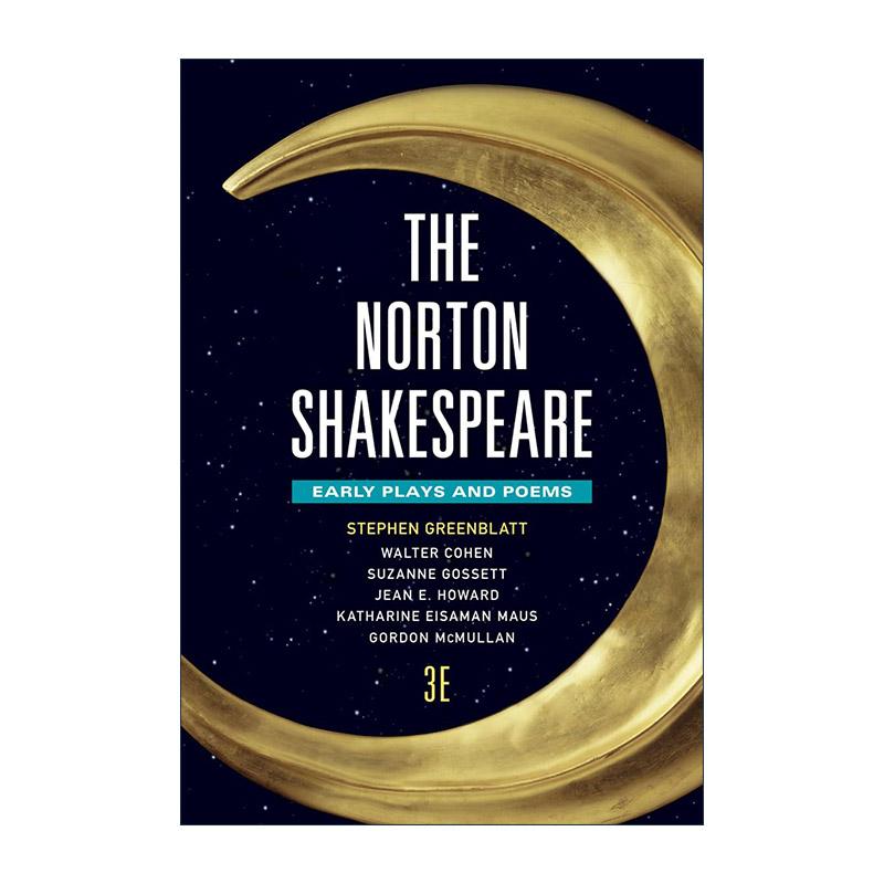 英文原版 The Norton Shakespeare 诺顿莎士比亚戏剧集 第三版 早期诗歌与戏剧集 英文版 进口英语原版书籍