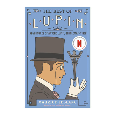 英文原版 The Best of Lupin Adventures of Arsène Lupin  Gentleman-Thief 怪盗亚森·罗宾探案 罗宾大冒险 进口英语原版书籍