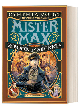英文原版 Mister Max 02 The Book of Secrets 麦克斯先生系列2 秘密之书 儿童推理侦探章节桥梁书 名家插画Iacopo Bruno 英文版