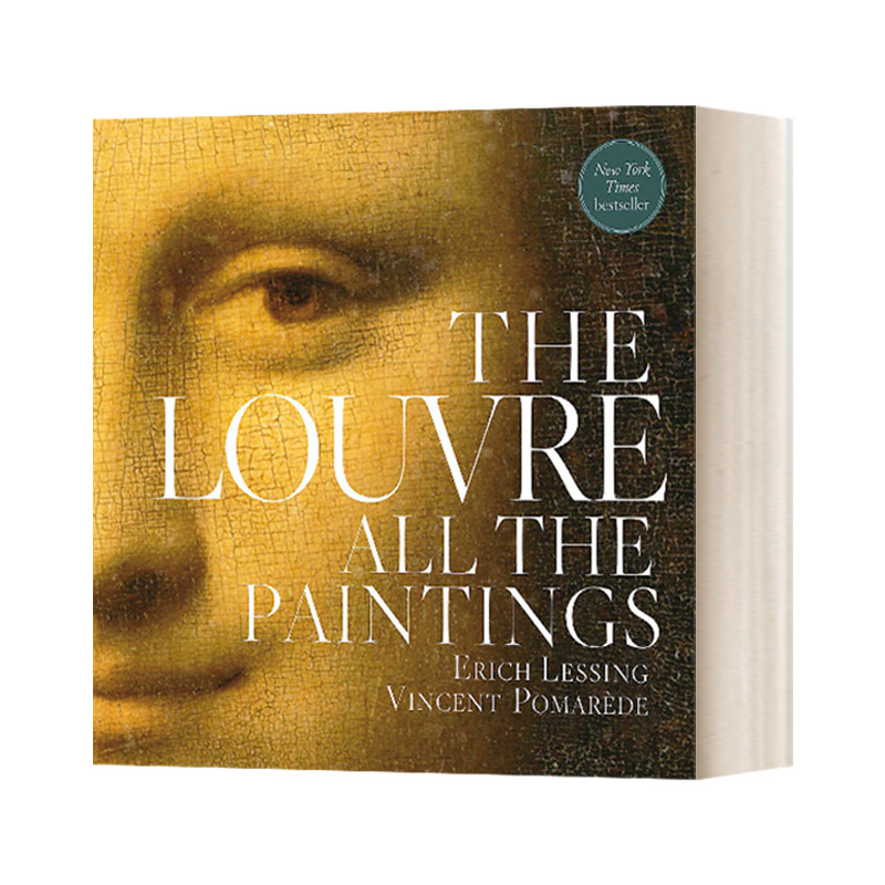 英文原版 The Louvre All the Paintings 卢浮宫博物馆 全部绘画作品收藏 达芬奇蒙娜丽莎 维梅尔花边匠等名画收录 进口英语书籍