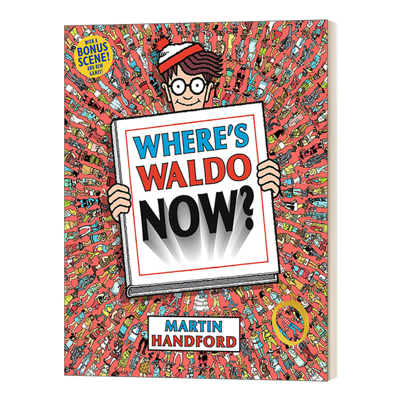 英文原版 Where's Waldo Now 沃尔多现在在哪里 英文版 进口英语原版书籍儿童全英语书