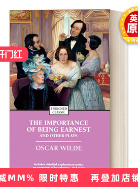 英文原版 The Importance of Being Earnest and Other Plays  不可儿戏 奥斯卡 王尔德 英文版 进口英语原版书籍