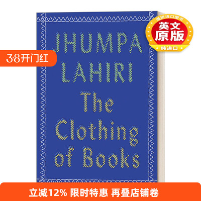 英文原版 The Clothing of Books 书的封面艺术 普利策奖获得者Jhumpa Lahiri 英文版 进口英语原版书籍