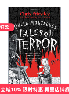 英文原版 Uncle Montague's Tales of Terror 蒙塔古叔叔恐怖故事集 Chris Priestley少儿恐怖故事系列 亚马逊教师荐书 英文版