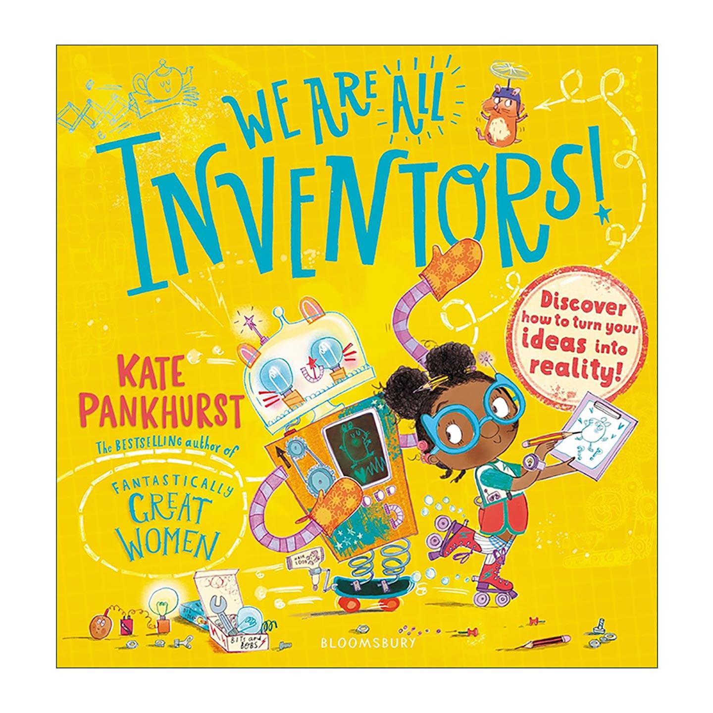 英文原版 We Are All Inventors 我们都是发明家 探索如何将想法变为现实 儿童科学绘本 英文版 进口英语原版书籍