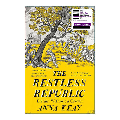 英文原版 The Restless Republic 动荡国度 没有王权的英国 安娜?凯伊 英文版 进口英语原版书籍