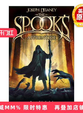 英文原版 The Spook's Apprentice沃德斯通编年史1 猎魔人的徒弟 Joseph Delaney畅销青少年奇幻冒险小说 英文版 进口英语原版书籍