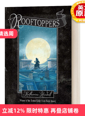 英文原版 Rooftoppers 屋顶上的索菲 美版 英文版 进口英语原版书籍儿童全英语书