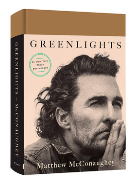 绿灯 英文原版 Greenlights 马修麦康纳自传 回忆录 精装 星际穿越男主角 奥斯卡影帝 英文版人物传记 进口原版英语书籍