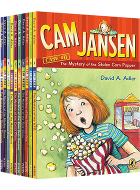 侦探故事11-20册 Cam Jansen  英文原版小说 少女侦探简森 少儿儿童分级读物书籍 英文版进口英语初级桥梁章节书 David Adler