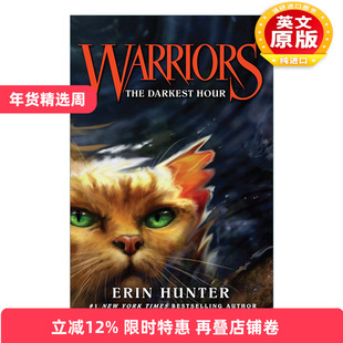 英文原版小说 Warrior Cats 6 The Darkest Hour 猫武士首部曲6 力挽狂澜 英文版 进口英语原版书籍