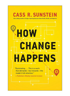 英文原版 How Change Happens 助推2.0 社会心理学 哈佛大学法学院教授Cass R. Sunstein 英文版 进口英语原版书籍