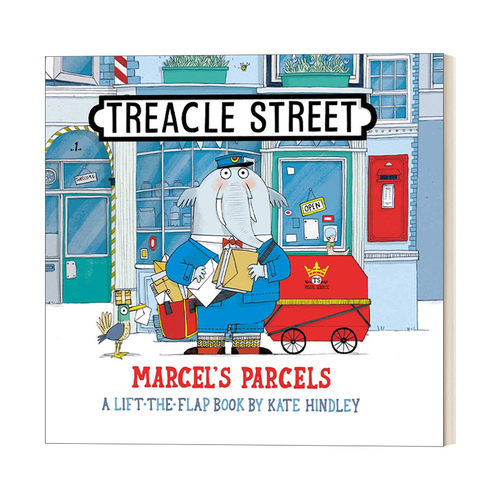 英文原版绘本 Treacle Street Marcel's Parcels 马塞尔的包裹 Kate Hindley 纸板书 英文版 进口英语原版书籍