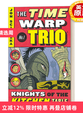 英文原版 The Knights of the Kitchen Table 时间错位三重奏系列1 儿童奇幻时间旅行冒险章节小说 英文版 进口英语原版书籍