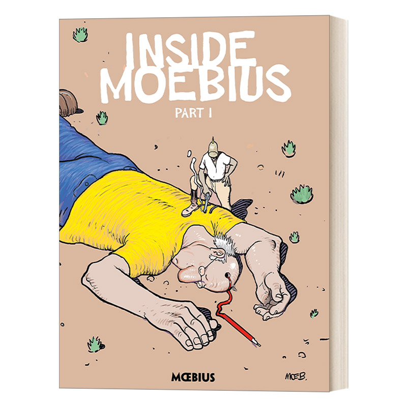 英文原版 Moebius Library Inside Moebius Part 1黑马墨比斯图书馆墨比斯杂想录1 Jean Giraud精装漫画英文版进口英语书籍