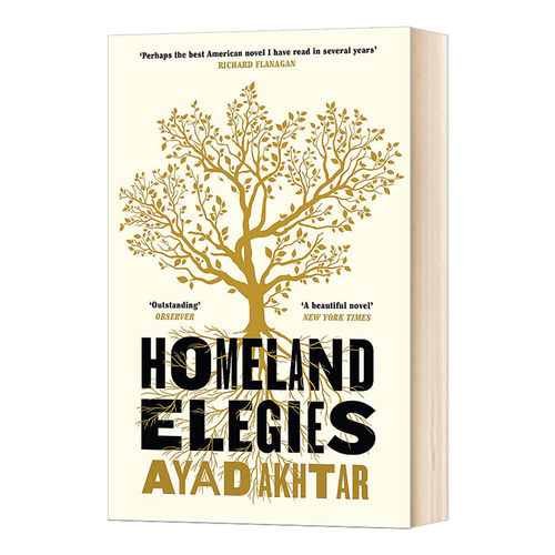 Homeland Elegies Ayad Akhtar 英文原版 故乡挽歌 奥巴马2020年度读书单图书 普利策奖作者英文版 进口英语书籍