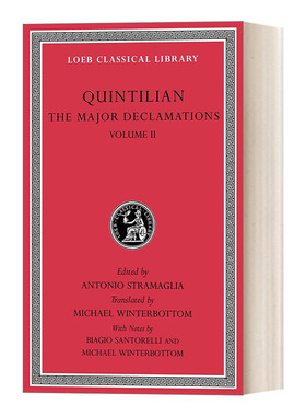 英文原版小说 The Major Declamations  Volume II  主要演说卷2  拉英对照版 洛布古典丛书 英文版 进口英语原版书籍