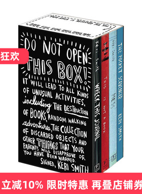 英文原版 Keri Smith Deluxe Boxed Set 凯莉·史密斯豪华套装 英文版 进口英语原版书籍