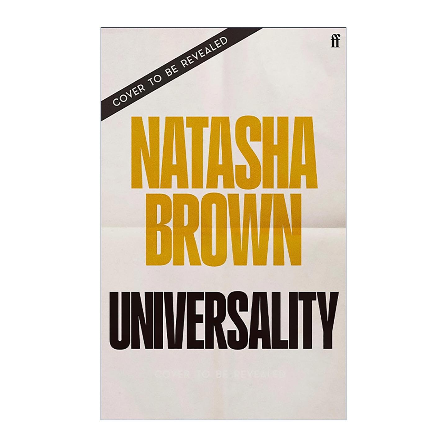 英文原版 Universality 普遍性 Natasha Brown 文学小说 2023格兰塔英国年轻小说家之一 英文版 进口英语原版书籍