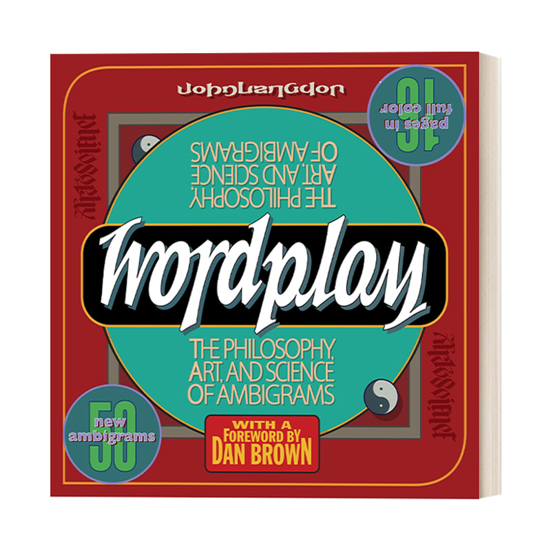 英文原版 Wordplay 文字游戏 对称字的艺术与反映 John Langdon 英文版 进口英语原版书籍