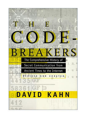 英文原版 The Codebreakers 破译者 人类密码史 精装 英文版 进口英语原版书籍
