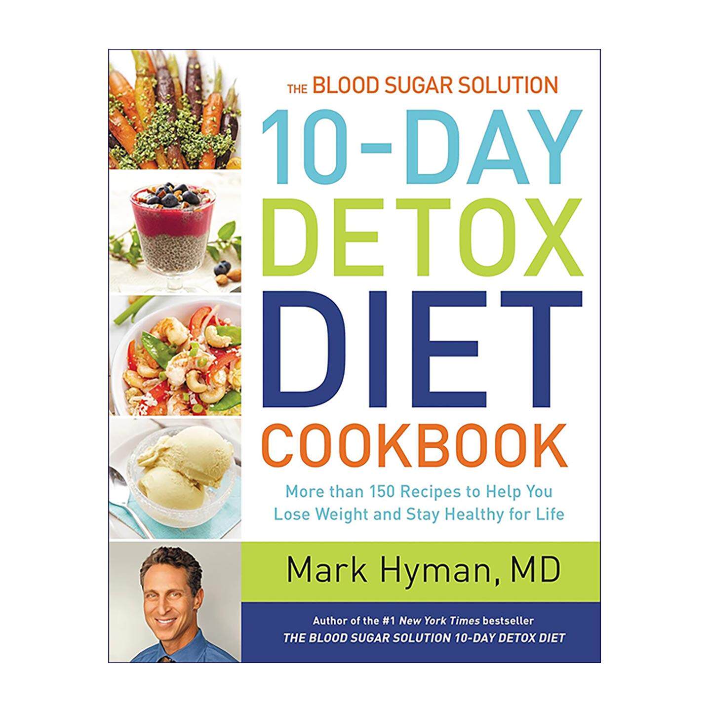 英文原版 The Blood Sugar Solution 10-Day Detox Diet Cookbook血糖修复方案10天排毒饮食食谱150+减脂控糖食谱终身维持健康体态