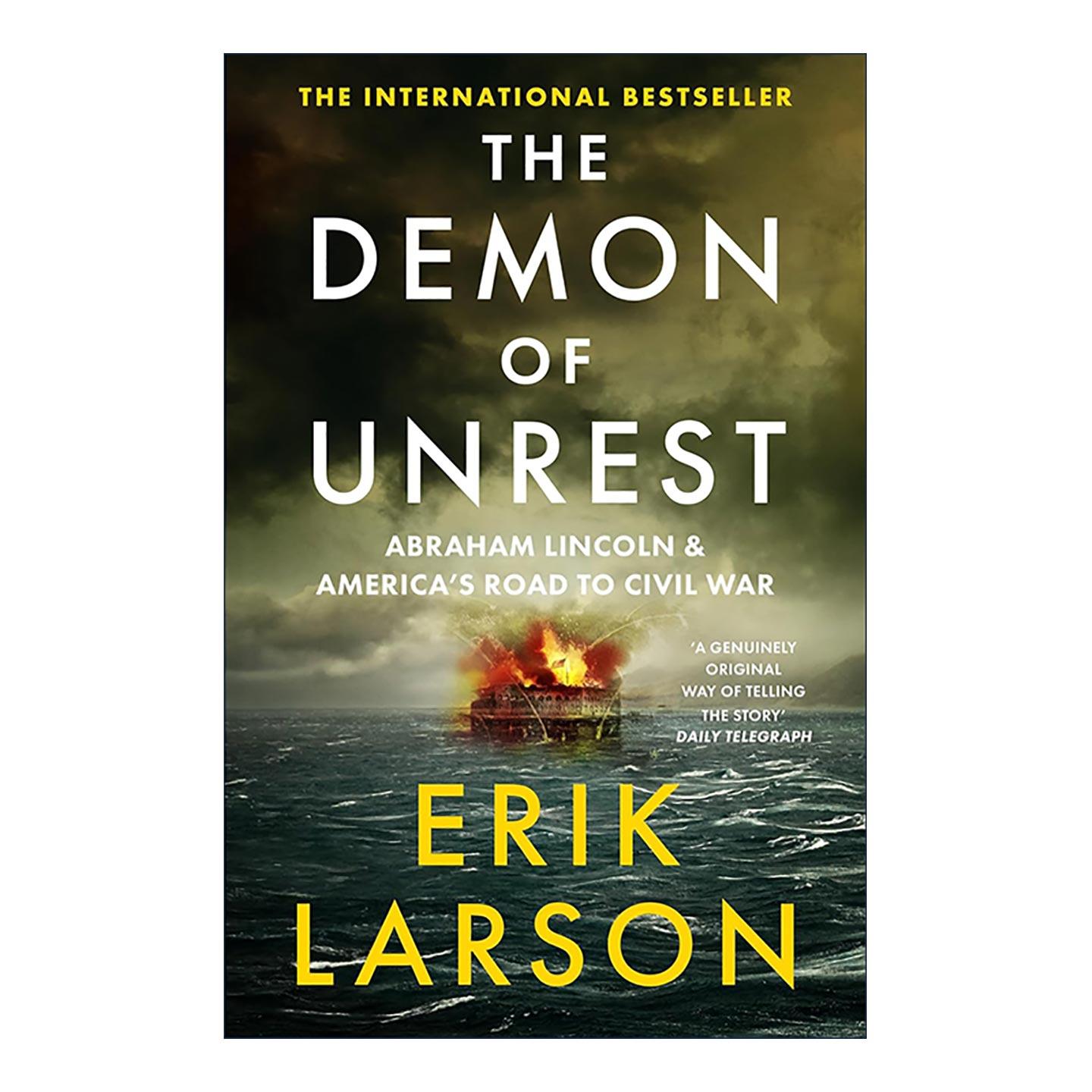 英文原版 The Demon of Unrest 动荡之恶魔 林肯与美国内战之路 英文版 进口英语原版书籍