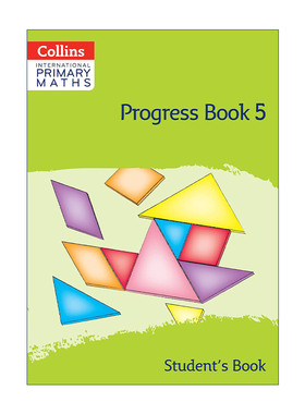英文原版 Collins International Primary Maths Progress Book Student's Book 5  柯林斯剑桥国际小学数学进阶练习册5 第二版