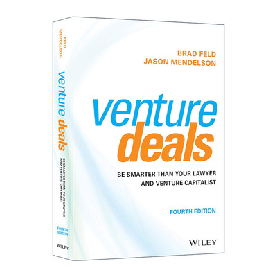 英文原版 Venture Deals 风投的技术 创业融资及条款清单大揭秘 精装第4版 英文版 进口英语原版书籍