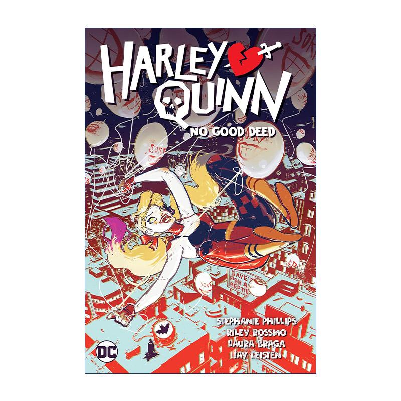 英文原版 Harley Quinn Vol.1 No Good Deed 哈莉·奎茵 卷一 没好事 DC漫画 英文版 进口英语原版书籍