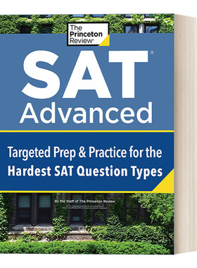 英文原版 SAT Advanced Targeted Prep & Practice for the Hardest SAT Question Types SAT高级备考指南 英文版 进口英语书籍