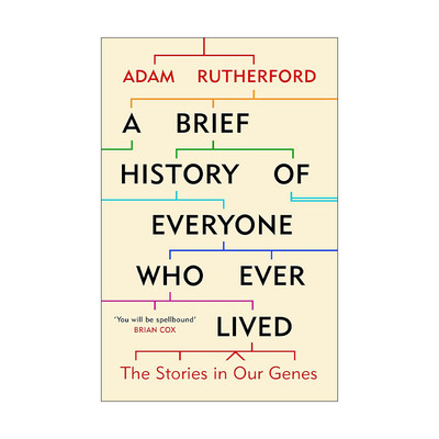 英文原版 A Brief History of Everyone Who Ever Lived 我们人类的基因 全人类的历史与未来 英文版 进口英语原版书籍