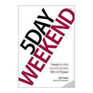 Nik 增加收入 英文原版 Halik 进口英语原版 Weekend 英文版 Day 书籍 五天周末 精装 金融投资策略指南
