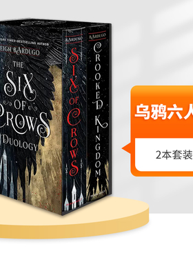 英文原版小说 Six Of Crows Boxed Set 乌鸦六人组2本套装 英文版 进口英语原版书籍