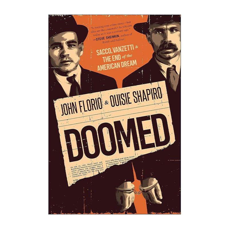 英文原版 Doomed 注定 萨科 万泽提事件和美国梦的终结 精装 英文版 进口英语原版书籍
