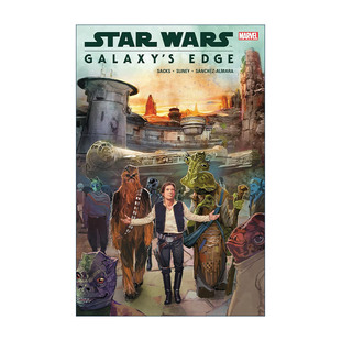 Galaxy 书籍 进口英语原版 漫画 Star Wars Ethan Edge 英文版 英文原版 星球大战 Sacks 银河边缘
