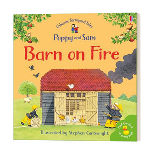 and Farmyard Poppy 英文版 书籍 英文原版 儿童启蒙故事书 Sam Tales 农场故事 Fire Barn 进口英语原版 谷仓着火了