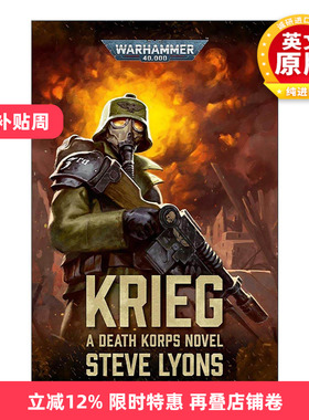 英文原版 Krieg 克里格死亡兵团 帝国卫队 战锤40K 英文版 进口英语原版书籍