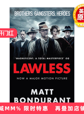 英文原版 Lawless 无法无天 湿地传奇 Matt Bondurant畅销西部小说 汤姆哈迪主演同名电影原著 英文版 进口英语原版书籍