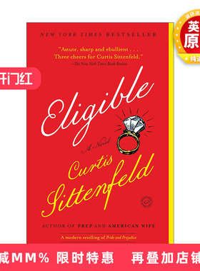 英文原版 Eligible A Modern Retelling of Pride and Prejudice 合格 傲慢与偏见的现代重述 Curtis Sittenfeld 英文版进口书籍