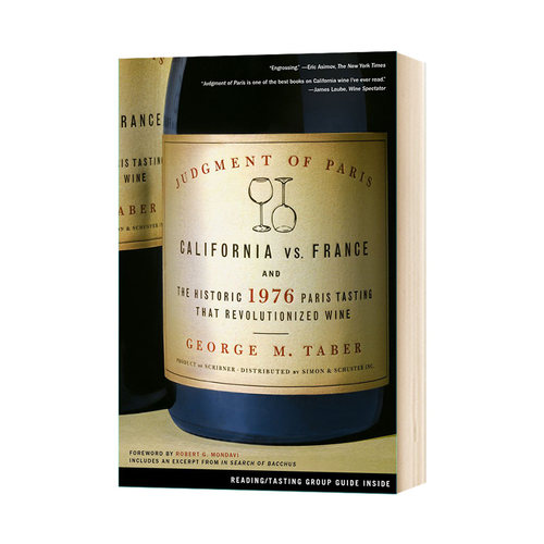 巴黎评判 Judgment of Paris 英文原版 英文版进口原版英语书籍 George M Taber