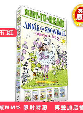 英文原版 Annie and Snowball Collector's Set 2 安妮和雪球系列6本盒装2 Ready to Read Level 2 英文版 进口英语原版书籍