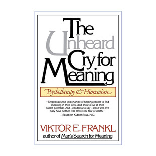 英文原版 The Unheard Cry for Meaning 何为生命的意义 弗兰克尔的意义疗法 维克多弗兰克 英文版 进口英语原版书籍