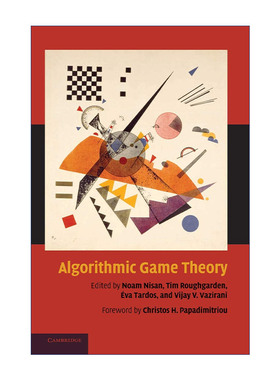 英文原版 Algorithmic Game Theory 算法博弈论 Noam Nisan 精装 英文版 进口英语原版书籍