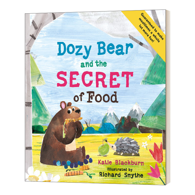 英文原版绘本 Dozy Bear and the Secret of Food 瞌睡熊和食物的秘密 英文版 进口英语原版书籍儿童全英语书