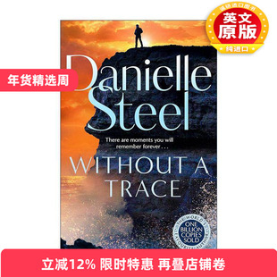 英文原版 Without A Trace 没有任何痕迹 浪漫爱情小说 Danielle Steel 英文版 进口英语原版书籍