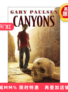 英文原版 Canyons 峡谷 青少年冒险小说 纽伯瑞奖得主 手斧男孩作者盖瑞·伯森 英文版 进口英语原版书籍