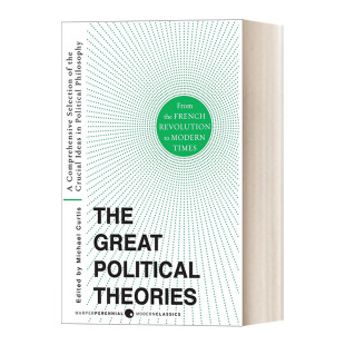 Political 书籍 进口英语原版 卷二 The Great 美国政治哲学 V.2 Theories 英文版 英文原版 伟大 AP比较政府与政治读物 政治理论